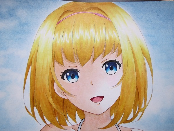 自作イラスト 手描きイラスト ヘヴィーオブジェクト ミリンダ ブランティーニ 手描きイラスト 売買されたオークション情報 Yahooの商品情報をアーカイブ公開 オークファン Aucfan Com