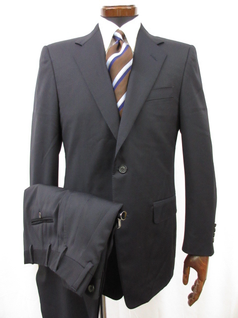 カナーリ CANALI】 シングル2ボタン ストライプ柄 スーツ (メンズ