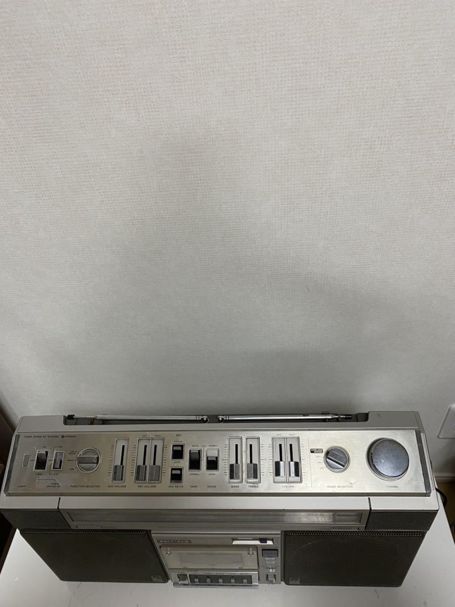 日立 HITACHI ラジカセ TRK-8800 パディスコ カセットレコーダー