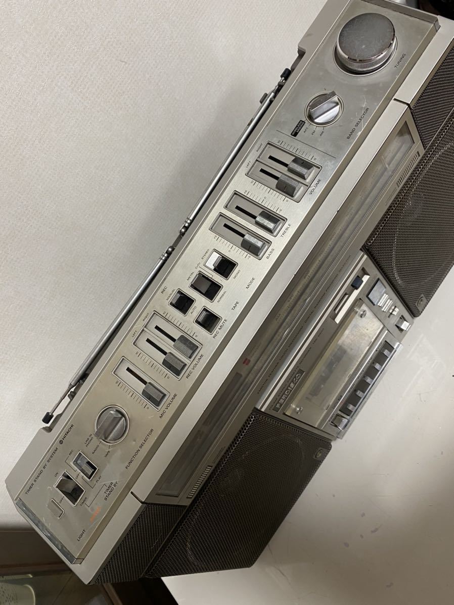 日立 HITACHI ラジカセ TRK-8800 パディスコ カセットレコーダー
