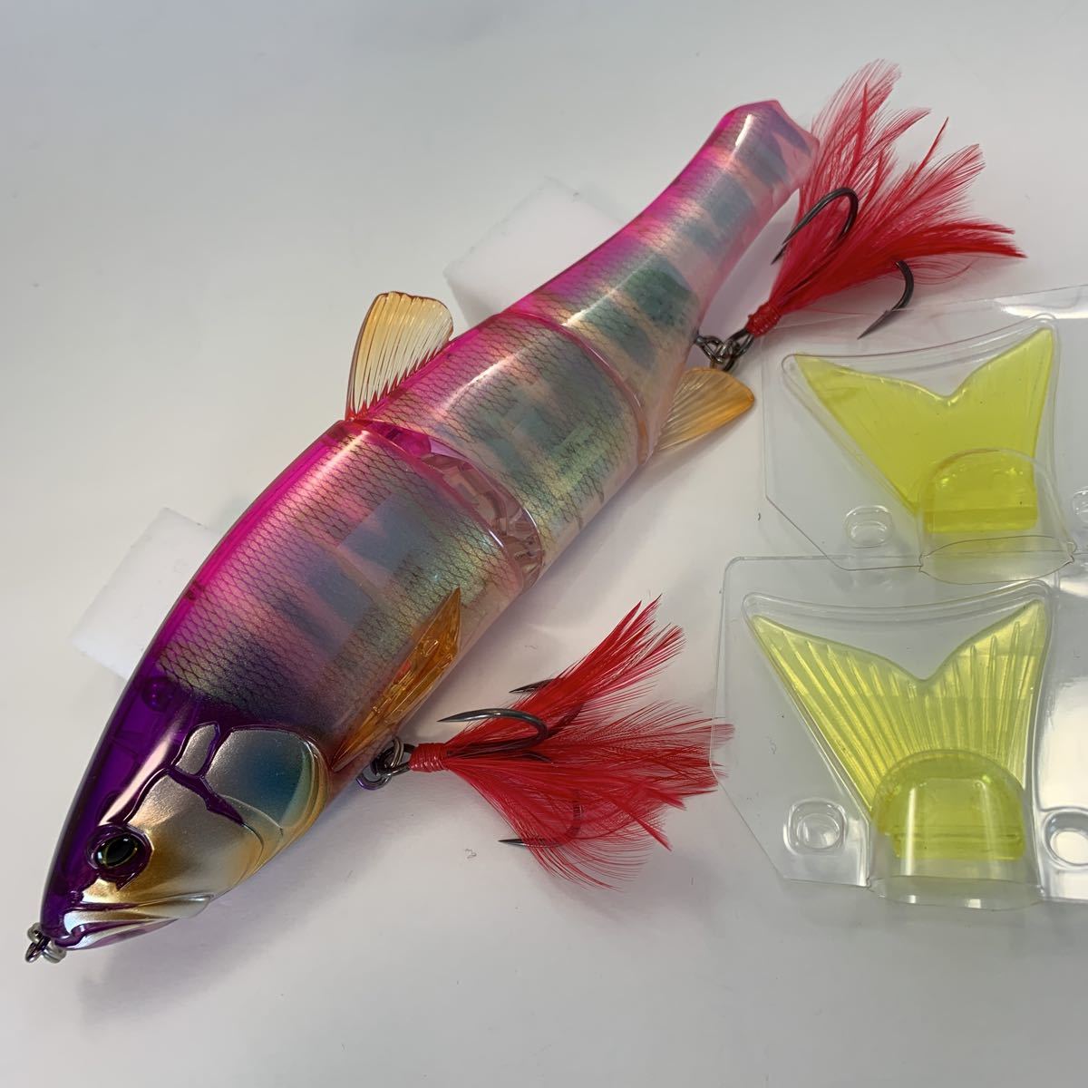 新品，送料無料 1円スタート ダウズスイマー220SFフェザーフックチューン済2ジャッカル俺たちエバーグリーンdepsデプスDRTクラッシュビッグベイト(ビッグベイト)｜売買されたオークション情報、yahooの商品情 淡水