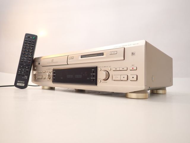日本購入 SONY ソニー CD/MDデッキ MXD-D2 リモコン付き □ 5B872-1