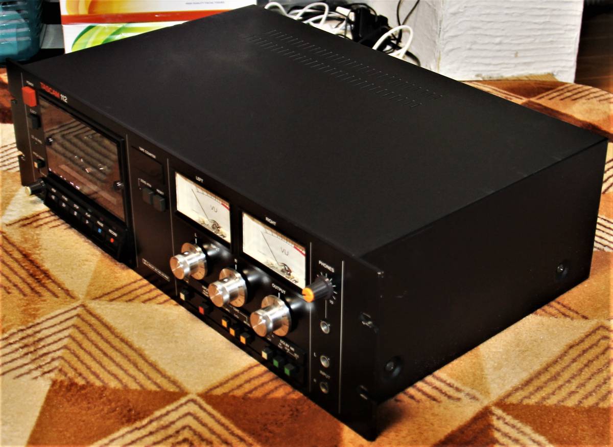 Tascam TASCAM 0 | Deck Cassette Studio スーパー 112◇2ヘッド方式の 