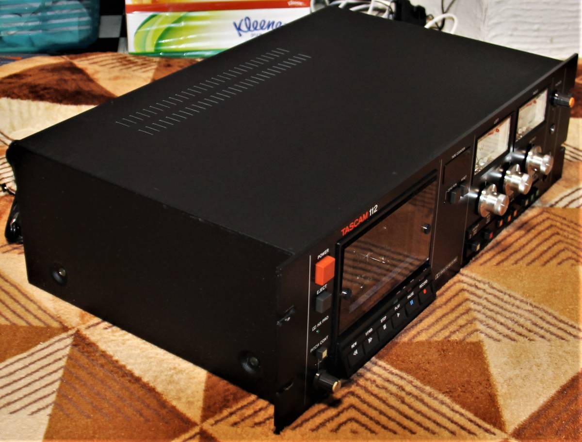 Tascam TASCAM 0 | Deck Cassette Studio スーパー 112◇2ヘッド方式の 