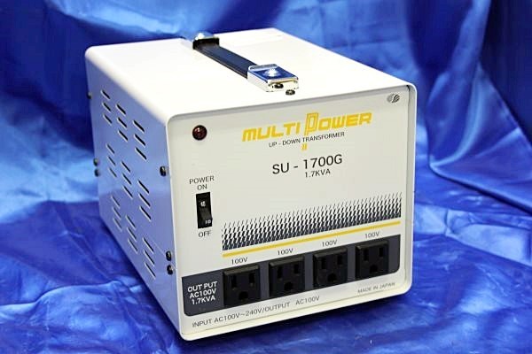 スワロー電機（SWALLOW） 海外用変圧器 ダウントランス ☆SU-1700G