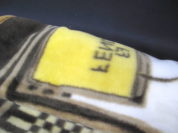 FENDI フェンディ ニューマイヤー バッグ柄 ブランケット 毛布 1円