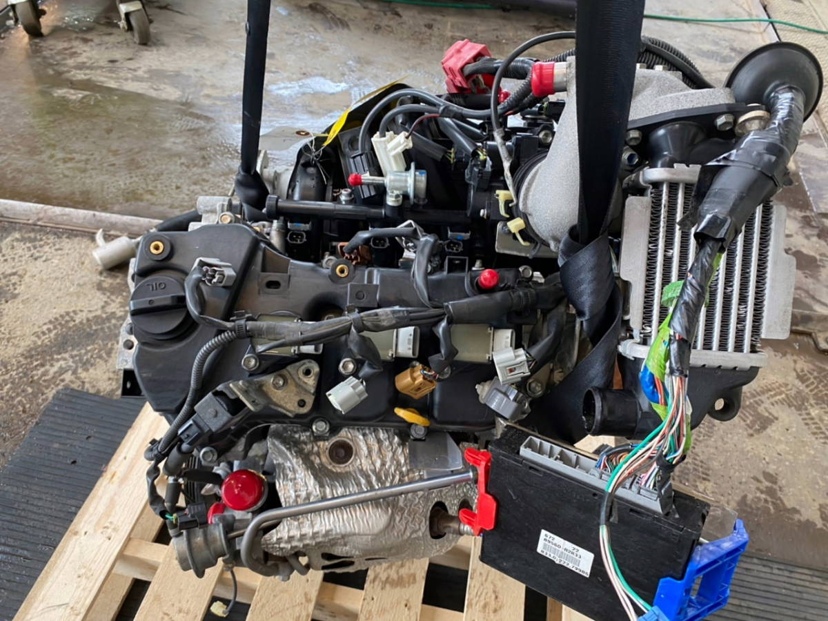 ミラ 2026年最新Yahoo!オークション -ダイハツ L275S l275s(エンジン本体 KF-DET ミラカスタム ダイハツ ハーフウェイ製作!KF-DETターボスワップ!5速MT!ターボMT用ECU＆HALFWAY HALFWAY ターボ L275V ターボ付き 異音無し – OH済JB-DET直4ターボエンジンスワップ!5速MT!L275S型ダイハツ・ミラ・L