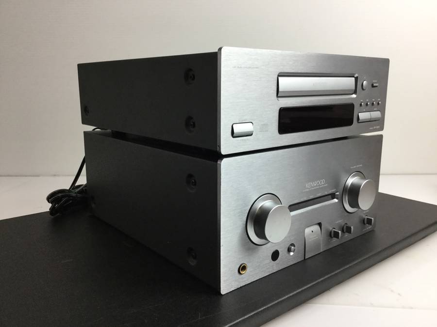 人気セール，SALE KENWOOD A-1001 プリメインアンプ (CDプレイヤー付き