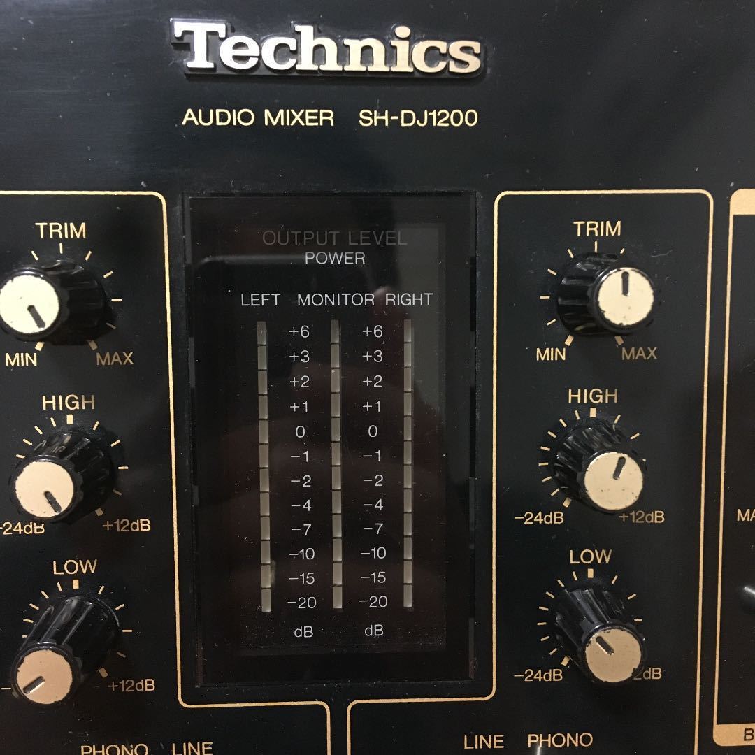 Technics SH-DJ1200 DJミキサー Technics DJミキサー SH-DJ1200