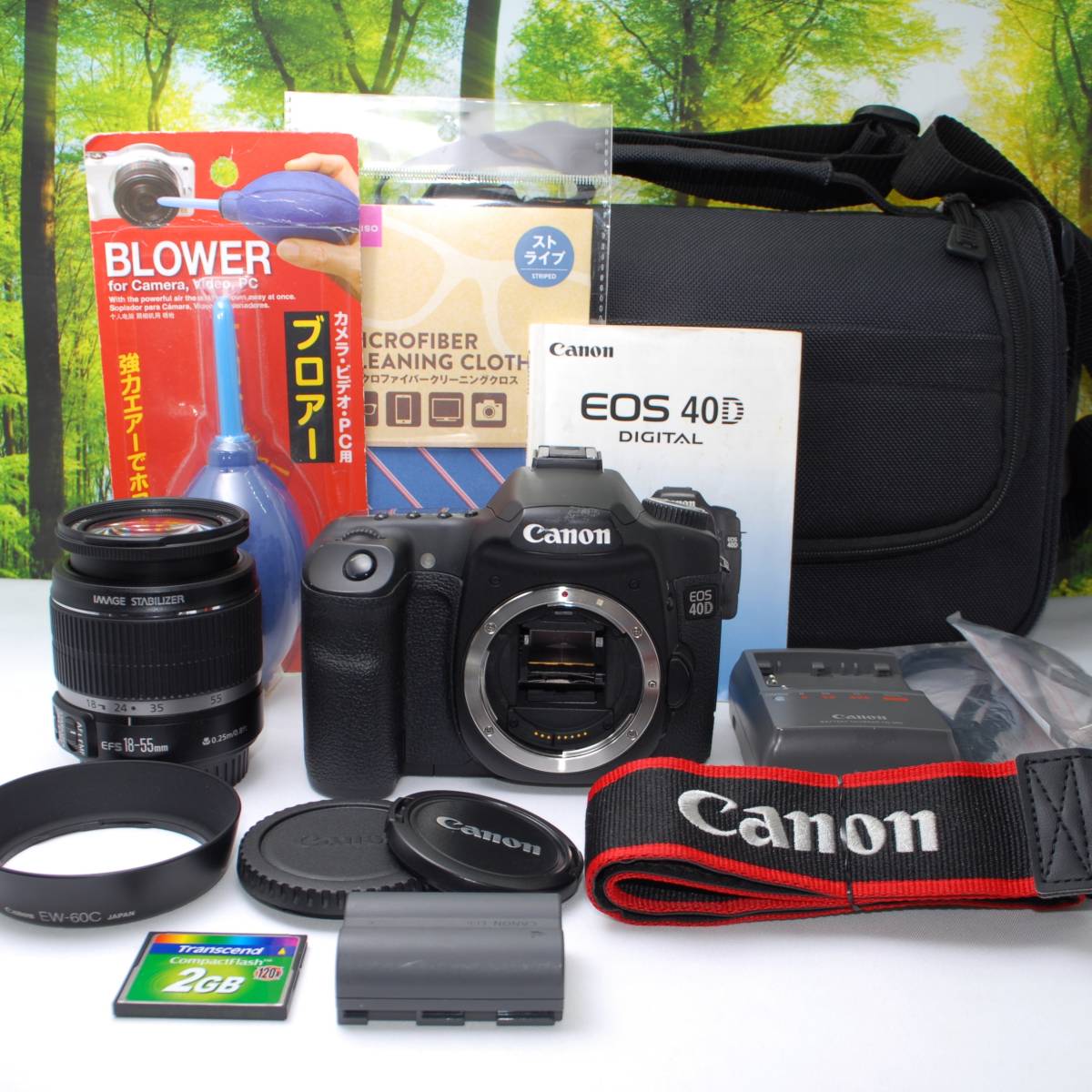 届いたらすぐ使えるCFカード&カメラバッグセット】Canon キャノン EOS 