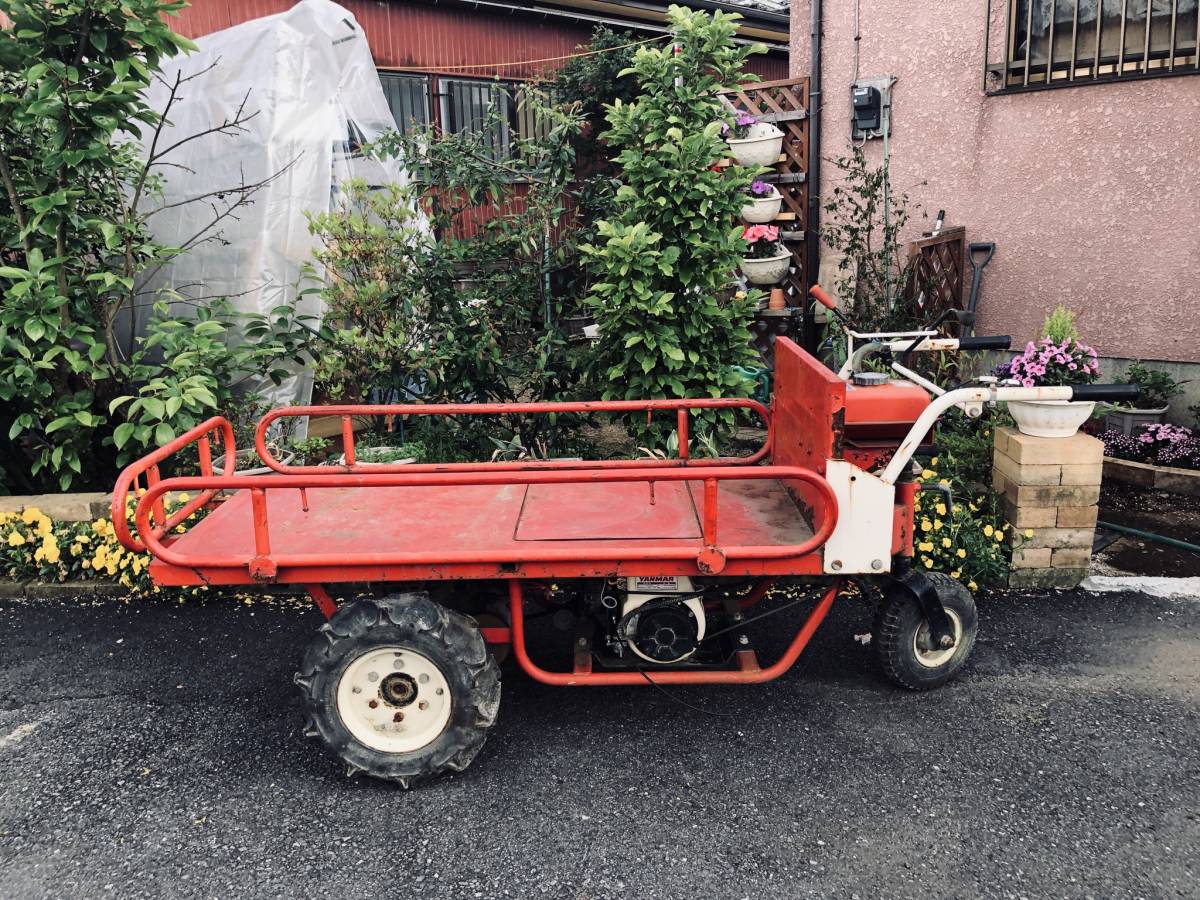 ジャンク　ヤンマー　三輪運搬車 　『　TG140B　』　4馬力　積載量300kg　 【　引取限定　】