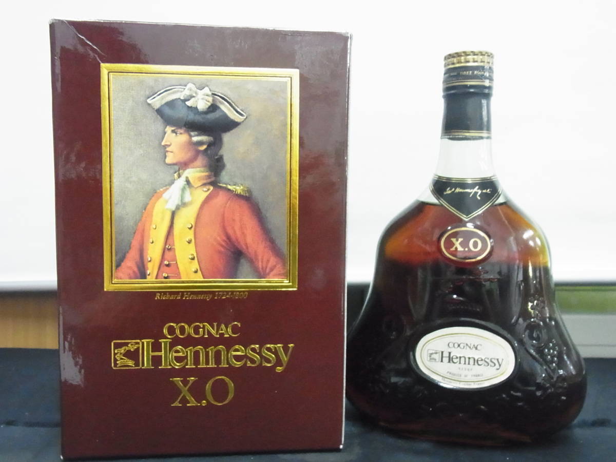 【人気セール，送料無料】 未開栓 Hennessy XO ヘネシー コニャック ブランデー グリーンボトル 金キャップ 700ml 箱付 0518(ヘネシー)｜売買されたオークション情報、yahooの商品情報をアーカイブ公開 - オークファン コニャック