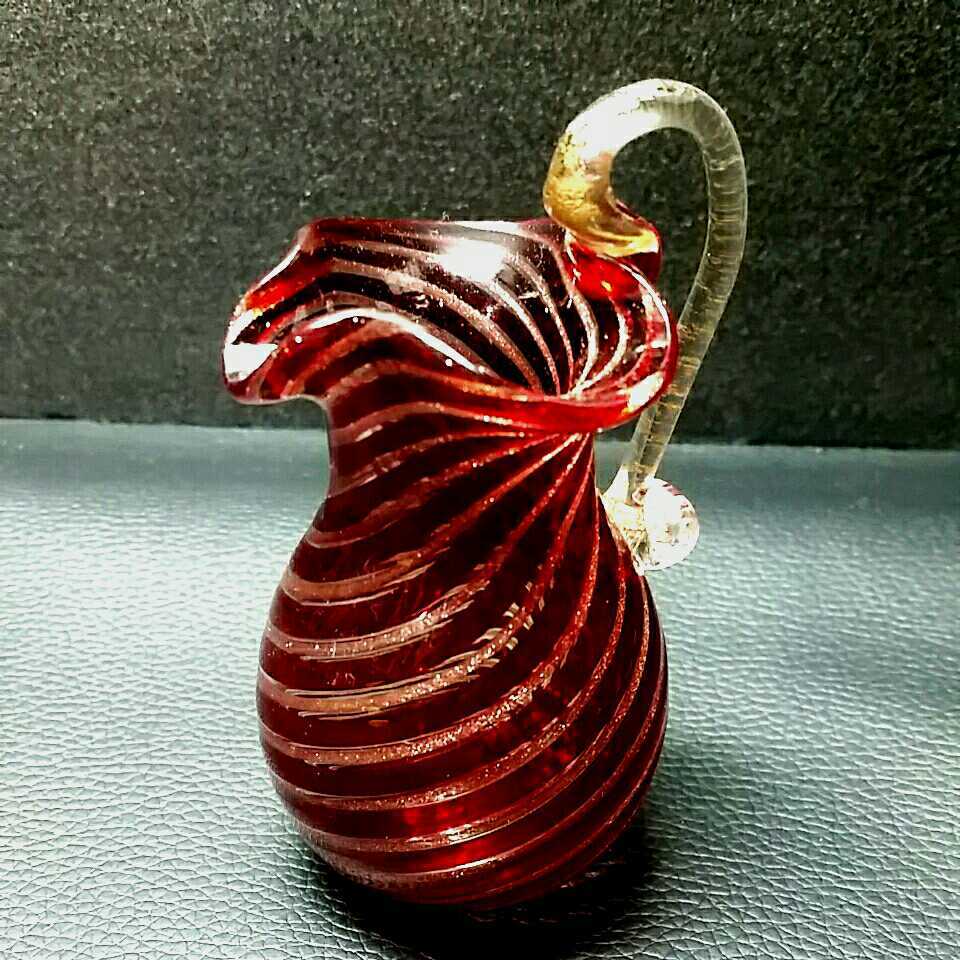 MURANO☆ヴェネツィア ムラノ ミルクピッチャー 水差し☆ミルフィオリ