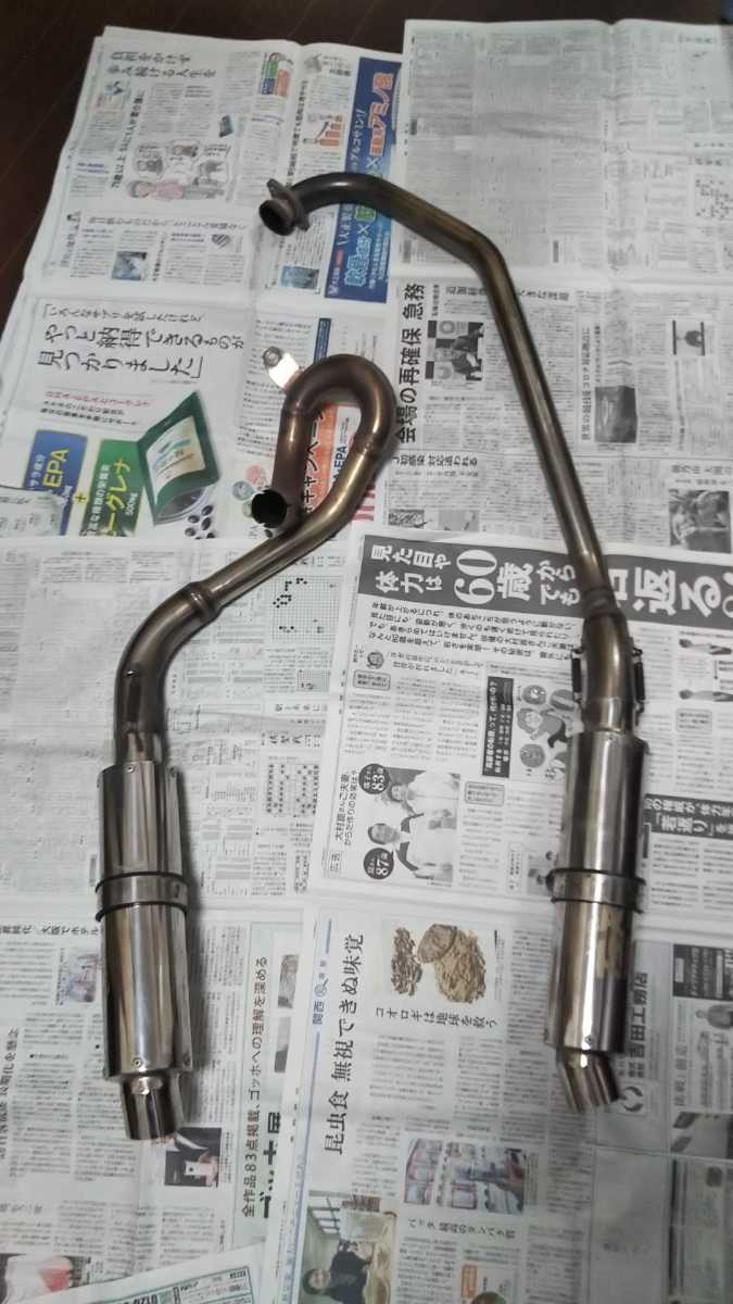 VTR250 vtr250 ホンダ バイク用マフラー - Realspeed MC33 (リアル