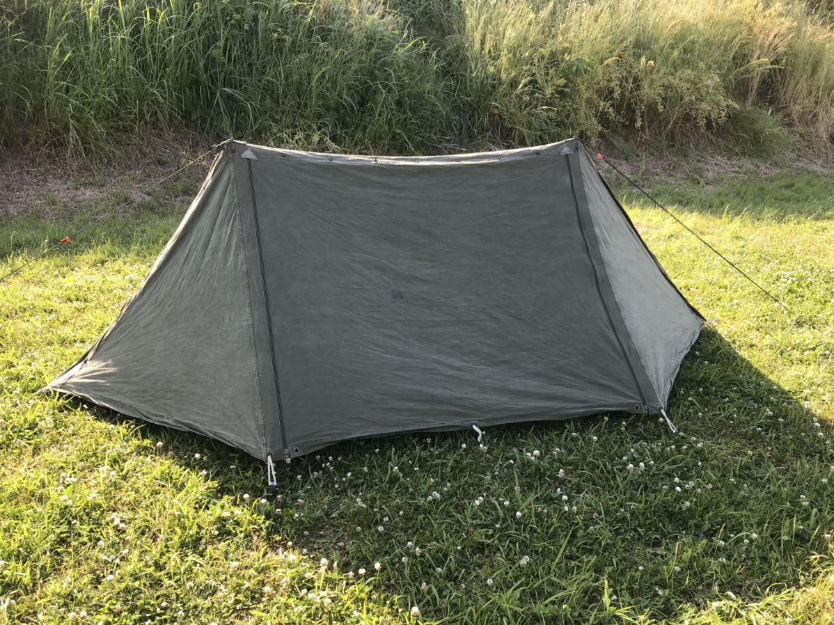 【定番人気，人気SALE】 パップテント 軍幕 US YKKファスナー加工済(～3人用)｜売買されたオークション情報、yahooの商品情報をアーカイブ公開 - オークファン ～3人用