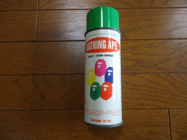 a bathing ape BAPE Spray スプレー 缶 エイプ ベイプ アベイシング