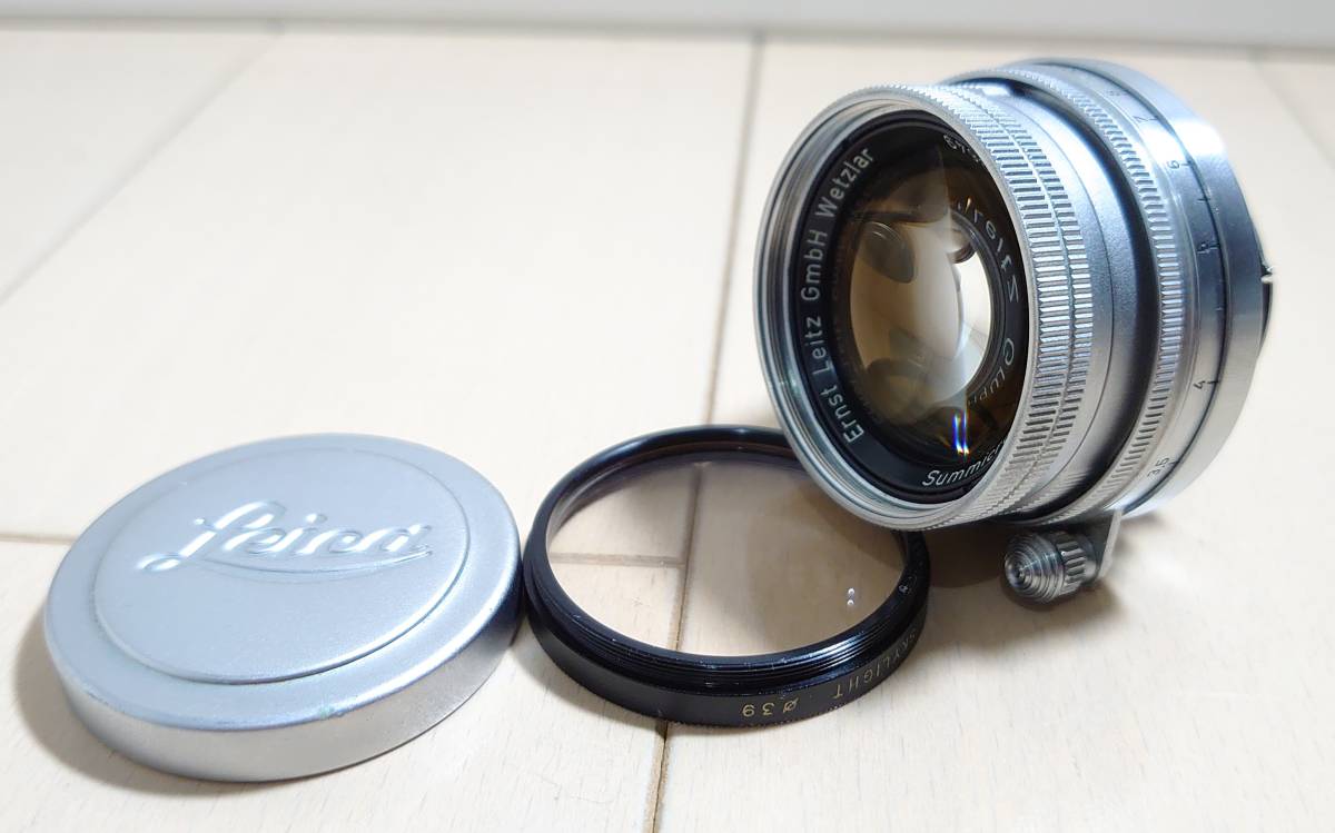 Leica ライカ Ernst Leitz GmbH Wetzlar Summicron 5cm F2 レンズ