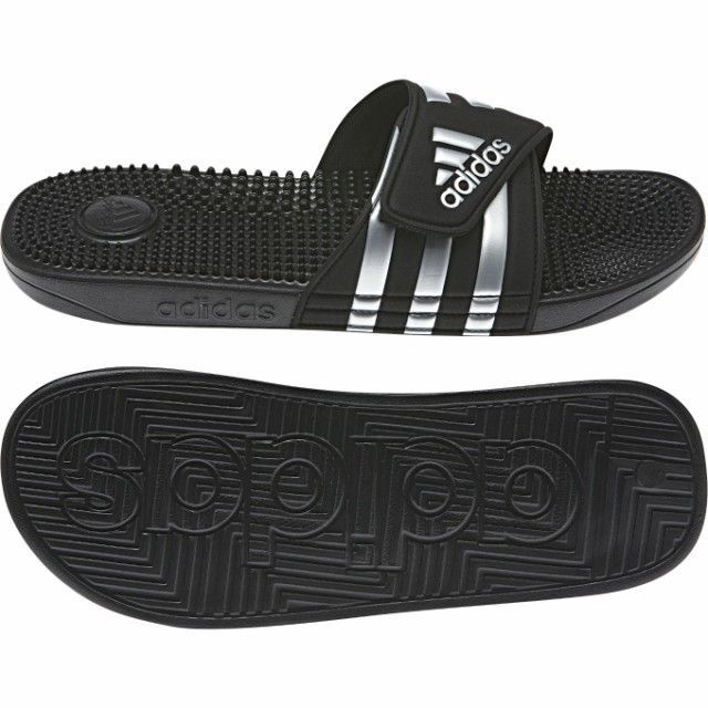 ☆アディダス adidas 新品 メンズ マジックテープ ロゴ入り マッサージ