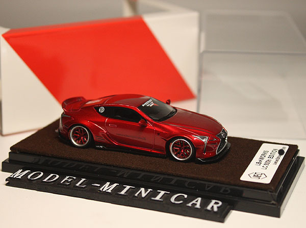 Sold Out レクサス 1/64 Lexus LC500h Liberty Walk LB Works Wide Body LBWK 赤 ...