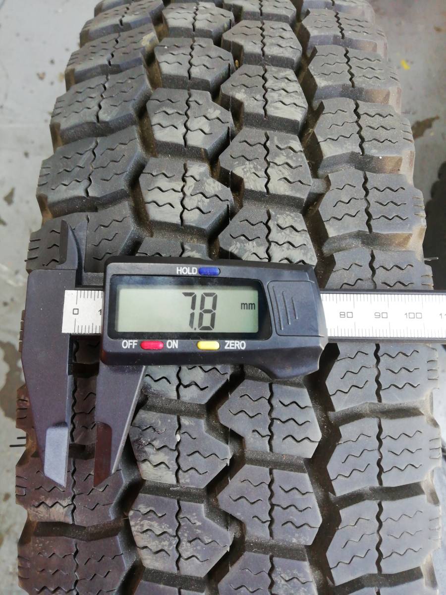 【即決あり】ファルケン製スタッドレス　S743　165R13/6PR　２本セット中古品　プロボックス・サクシード　車検・貿易・ノーマル戻し等に_3