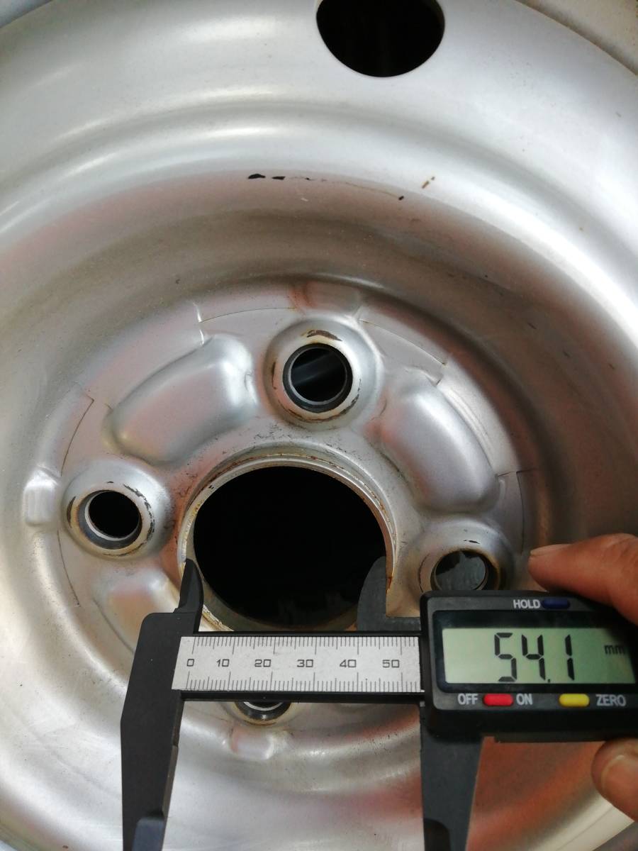 【即決あり】ファルケン製スタッドレス　S743　165R13/6PR　２本セット中古品　プロボックス・サクシード　車検・貿易・ノーマル戻し等に_6