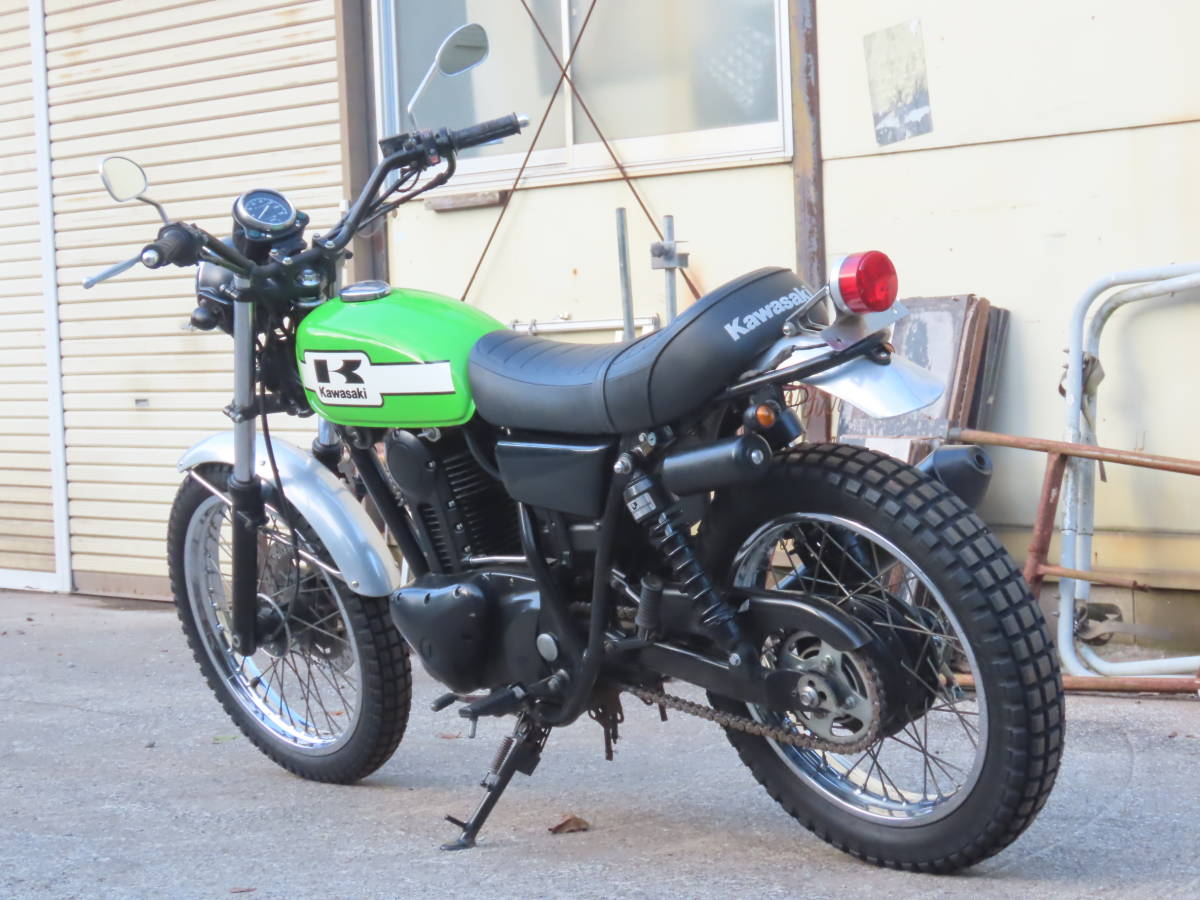 カワサキ 250TR 250trライトカスタムkawasakiキャブ車人気ライム 