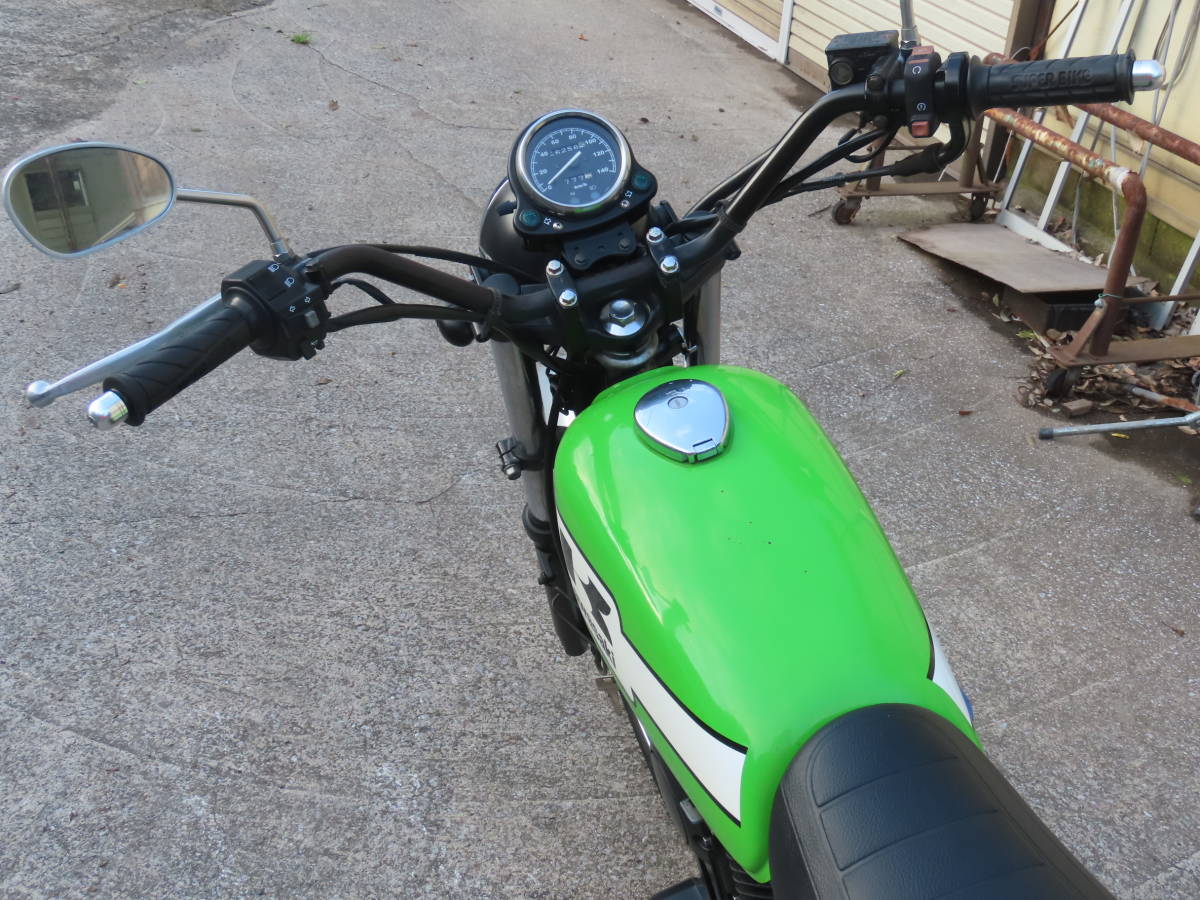 カワサキ 250TR 250trライトカスタムkawasakiキャブ車人気ライム