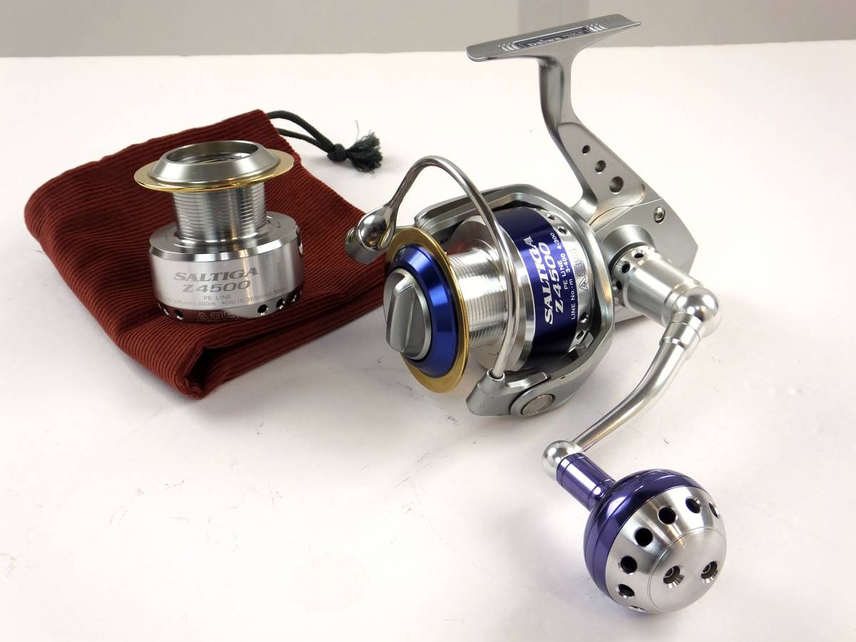 品質保証，本物保証 ダイワ ソルティガZ 4500 替スプール付(ダイワ)｜売買されたオークション情報、yahooの商品情報をアーカイブ公開 - オークファン ダイワ