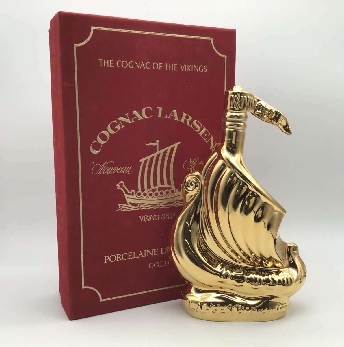 古酒 LARSEN ラーセン ヴァイキング シップ ナイトブルー コニャック