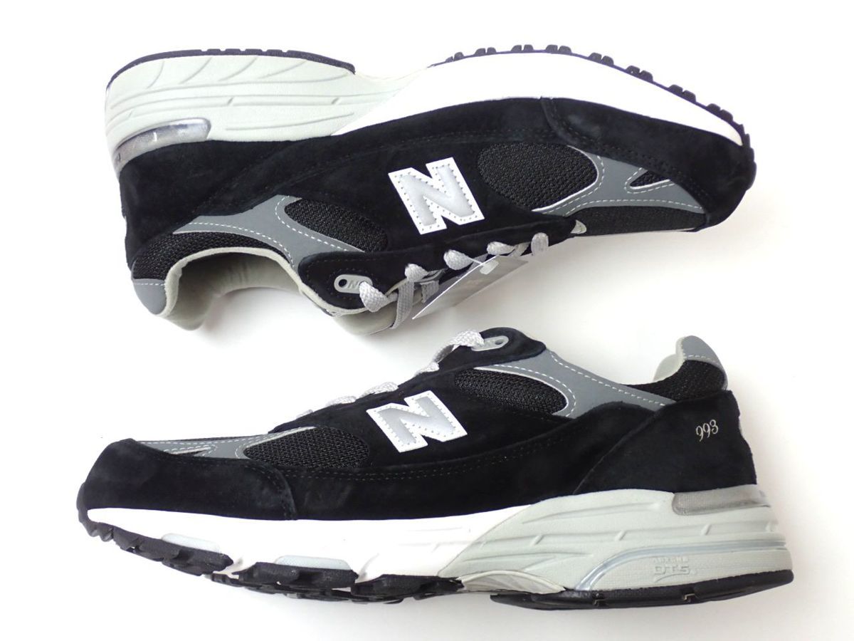 □未使用 New Balance 993 Black 生産終了 ニューバランス WR993 BK D 