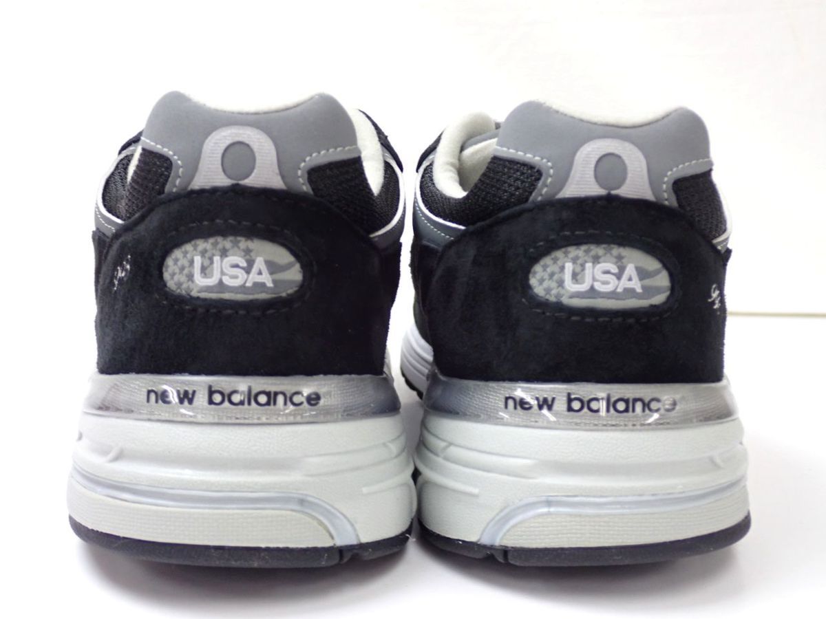 □未使用 New Balance 993 Black 生産終了 ニューバランス WR993 BK D 
