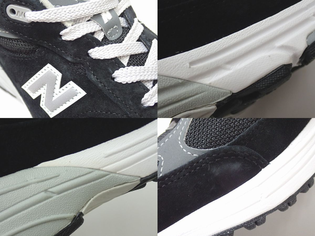 □未使用 New Balance 993 Black 生産終了 ニューバランス WR993 BK D 