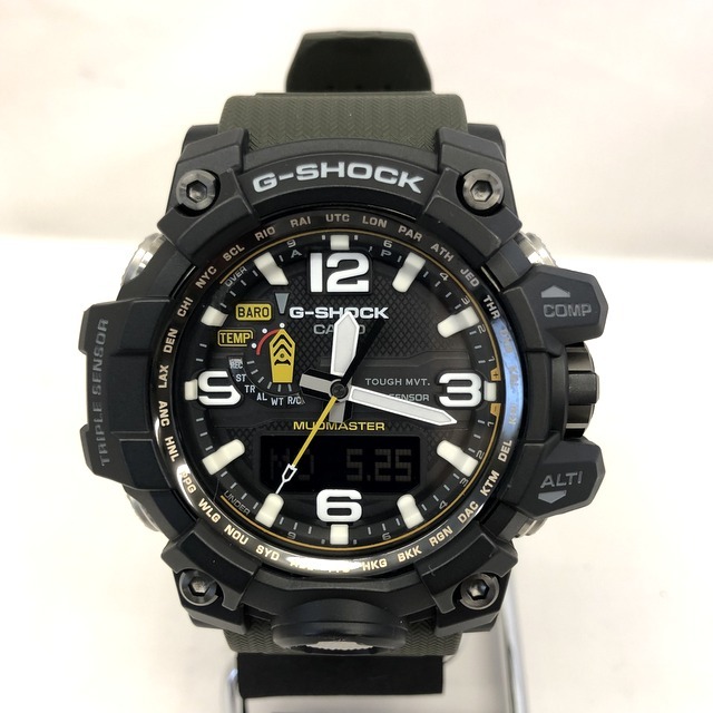 中古 G-SHOCK ジーショック CASIO カシオ 腕時計 GWG-1000-1A3JF マッドマスター MUDMASTER 電波ソーラー タフソーラー RY2821 カシオ G-SHOCK ジーショック ブラック GMW-B5000GD-1JF GA-2000