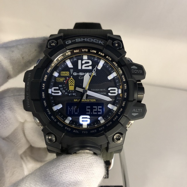 中古 G-SHOCK ジーショック CASIO カシオ 腕時計 GWG-1000-1A3JF マッドマスター MUDMASTER 電波ソーラー タフソーラー RY2821 カシオ G-SHOCK ジーショック ブラック GMW-B5000GD-1JF GA-2000