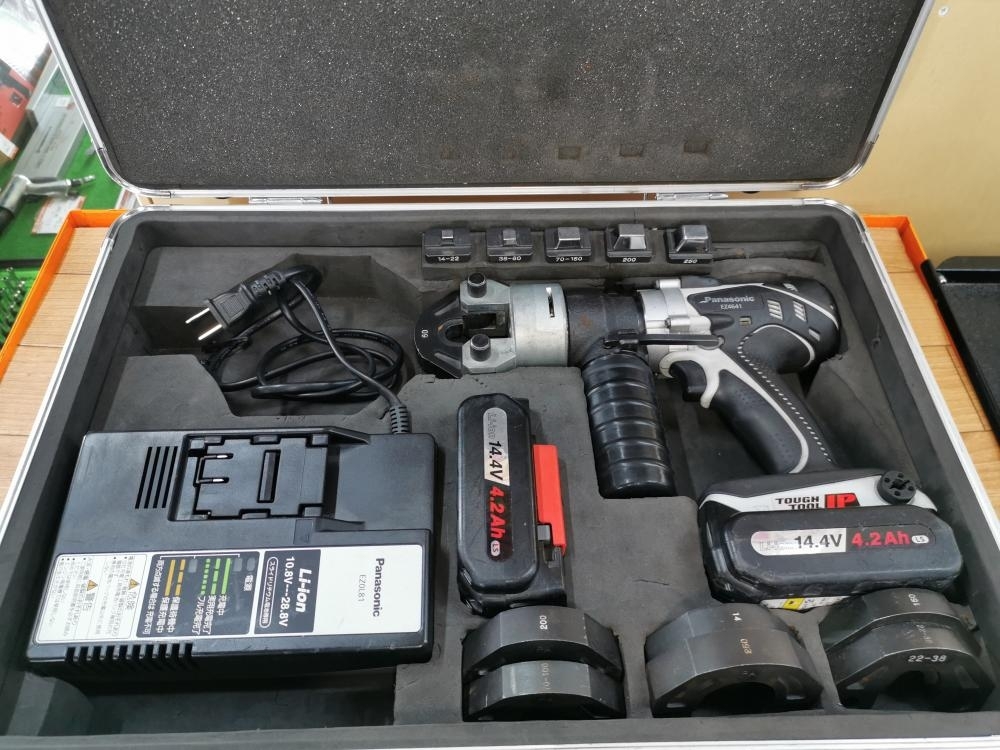  007 おすすめ商品 Panasonic パナソニック 充電式圧着器 EZ4641K-H(電動工具)｜売買されたオークション情報、yahooの商品情報をアーカイブ公開 - オークファン その他
