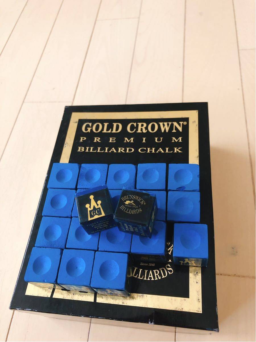 激安発送 ビリヤードチョーク ゴールドクラウン のり抜群 青 個 ビリヤード 売買されたオークション情報 Yahooの商品情報をアーカイブ公開 オークファン Aucfan Com