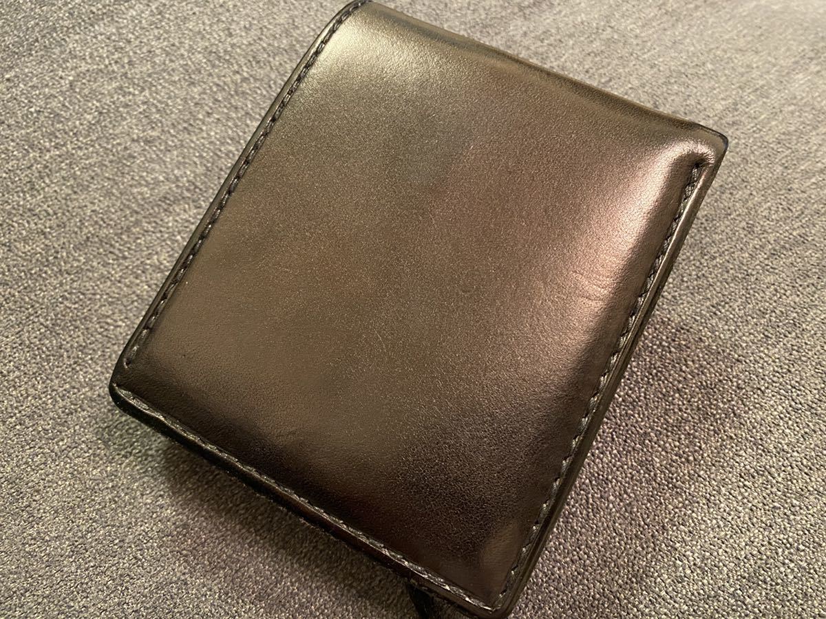 □goro's ゴローズ 新品同様 二つ折り財布 黒 イーグル フェザー(財布