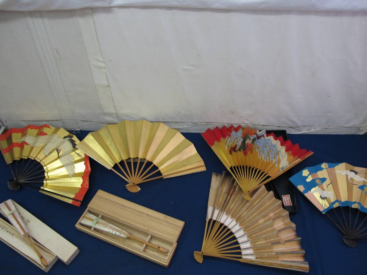 扇子 日本舞踊 | - メルカリ 舞扇 花柳流紋入り 28.5cm 練習用 箔凪 