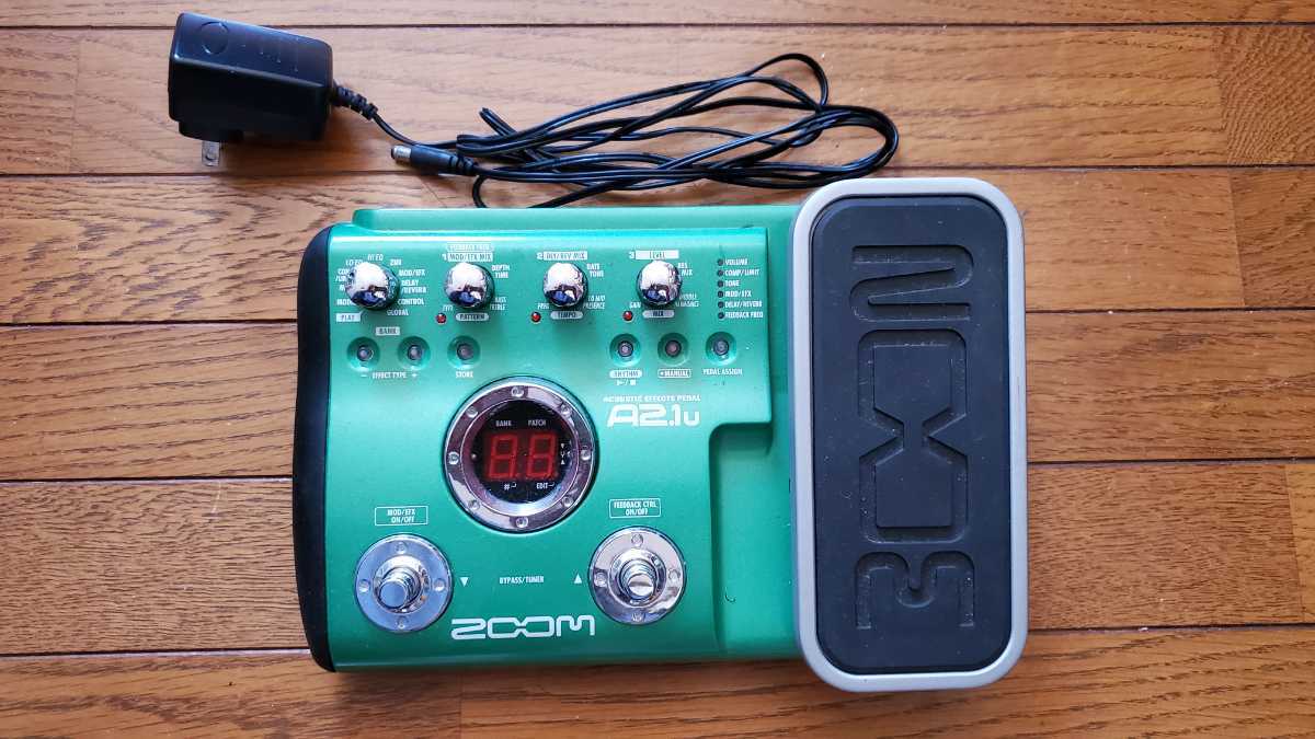 A2.1u ZOOM アコースティックエフェクツペダル ZOOM(ズーム) A2.1u 