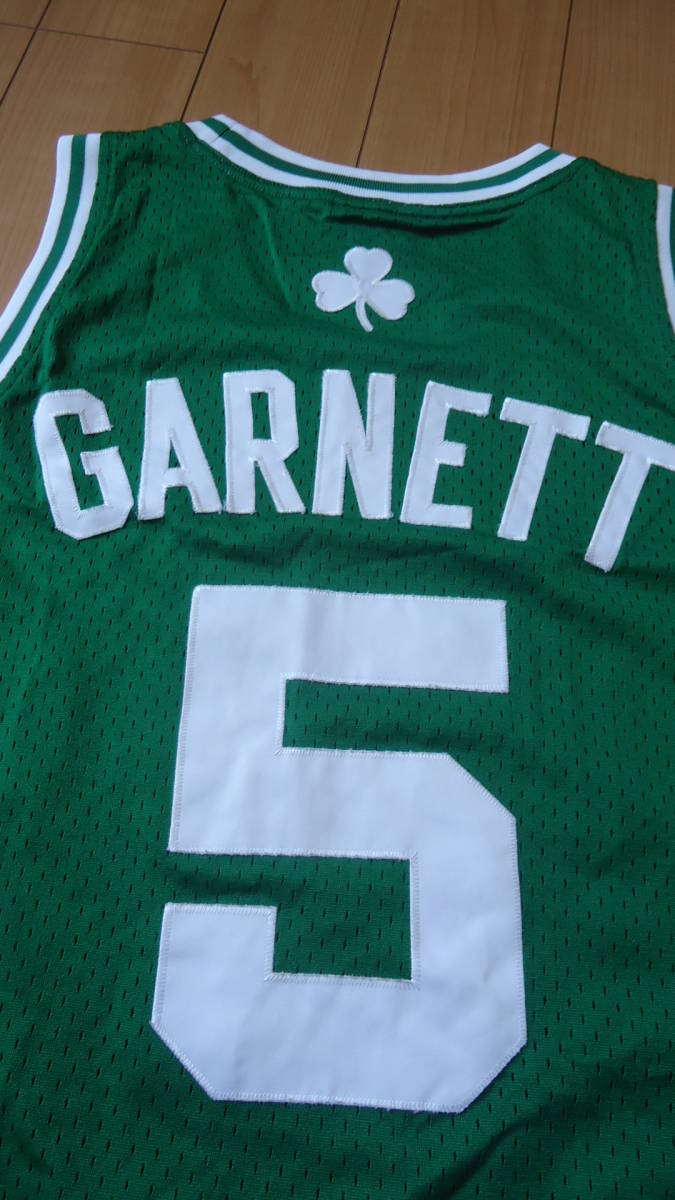NBA adidas CELTICS Garnett BOSTON セルティックス KEVIN Celtics KG #5 Kevin GARNETT Adidas アディダス ボストンセルティックス バスケ