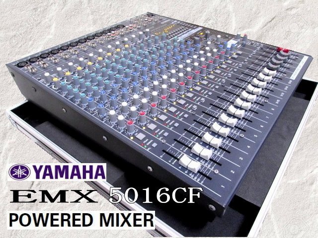上質美品◇YAMAHA ヤマハ EMX 5016 CF◇パワードミキサー/ハードケース