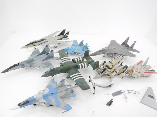 完成品ジャンク☆戦闘機 軍用機 まとめ売り プラモデル 模型 戦闘機