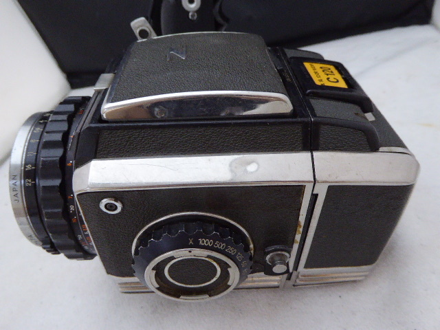 24☆ゼンザブロニカ ZENZA BRONICA NIKKOR-P 1:2.8 f=75cm ジャンク扱