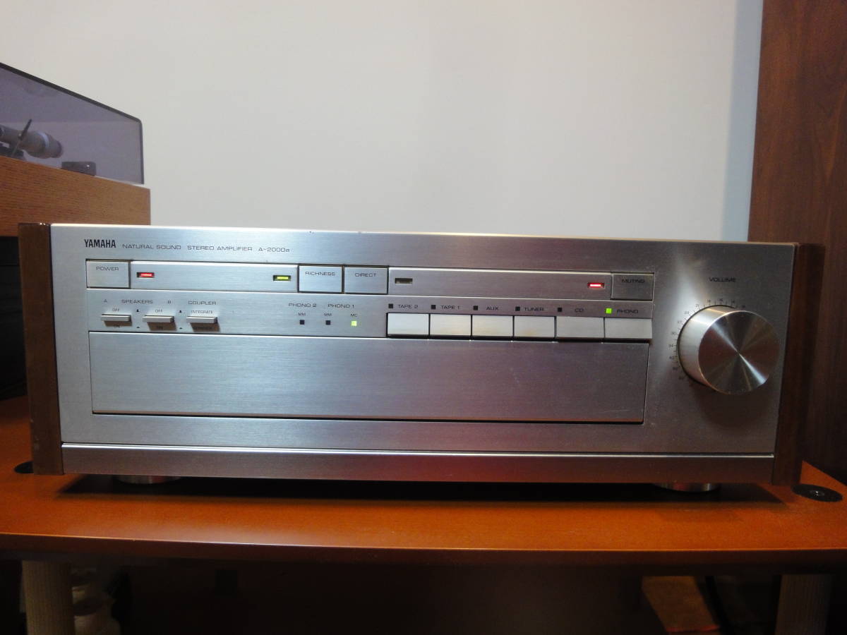 ジャンク YAWAHA ヤマハ NATURAL SOUND STEREO AMPLIFIER CA-X1 AM/FM