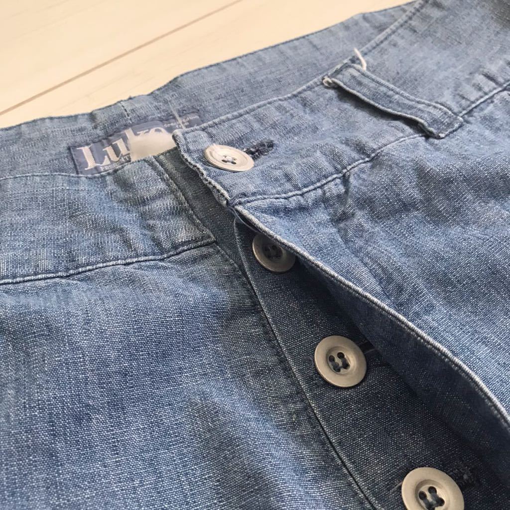 名作 90s GOODENOUGH Luke グッドイナフ シャンブレー ライン入り