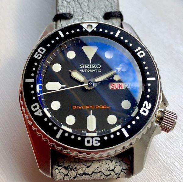 SEIKO サファイアクリスタル 風防 ブルーAR サファイア 4.5mm SNZF17 