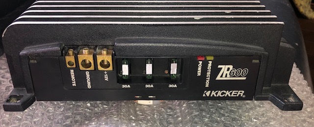 Kicker ZR600 キッカー アンプ : Car Amplifier x 0 at Crutchfield 