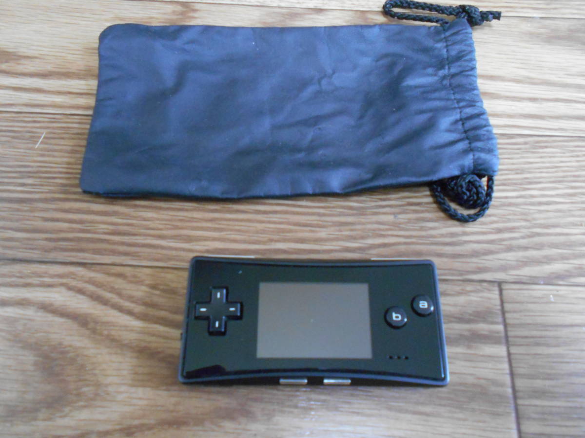 ゲームボーイミクロ (ブラック) メーカー生産終了 【任天堂 