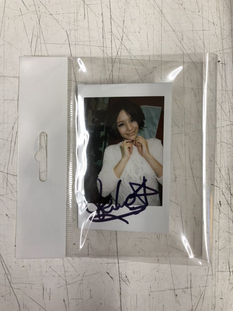 RIO (柚木ティナ) 直筆サイン入りチェキ 12