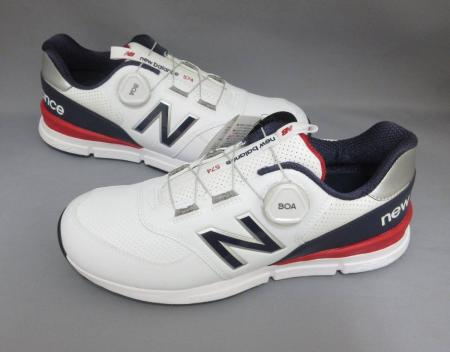 赤字超特価，100%新品 ニューバランス MGBS574 V2 25cm トリコロール ゴルフシューズ 白 ホワイト new balance スパイクレス Boa ボア 搭載 やや細め D(25.0cm)｜売買されたオークション情報、yahooの商品情報をアーカイブ公開 25.0cm